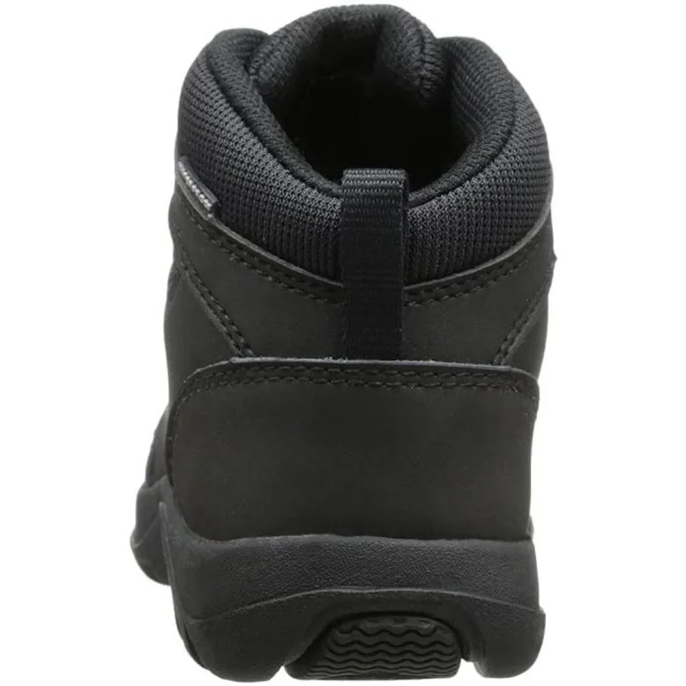 NEW KEEN Kid Garrison Black Waterproof Above Ankle Heavy Duty Hiking Boot Shoe